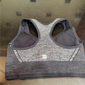 Target All In Motion Dark Heather Grey/Black Racerback Sports Bra